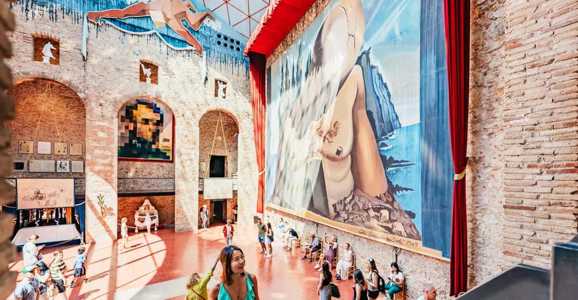 Dalí's Portlligat house near Cadaqués, a highlight of a day trip from the museums in Barcelona, Spain
